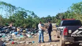 Equipes policiais estão no local em busca de mais evidências
