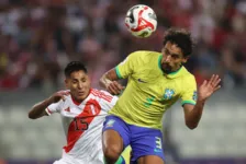 Com gol de Marquinhos, Seleção Brasileira conquistou vitória aos 44 minutos do segundo tempo.