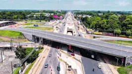 A implantação do BRT Metropolitano está previsto para ser finalizado em maio de 2024