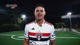 O São Paulo é o primeiro time brasileiro que James vai atuar
