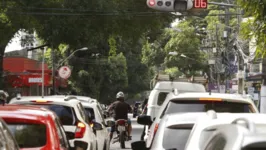 Acidente entre moto e ônibus em Belém