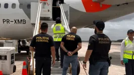 A Polícia Federal foi acionada pela companhia aérea