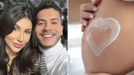 Arthur Aguiar e Jheny Santucci irão ter um filho juntos