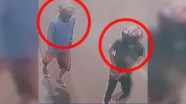 Câmeras registram dupla assaltando em Marabá
