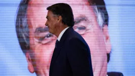 O ex-presidente Jair Bolsonaro (PL) durante evento em Brasília em agosto do ano passado