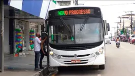 Os ônibus só voltaram a circular no final da manhã desta segunda-feira (28) em Marabá