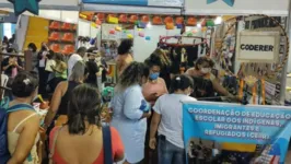 A visitação da 26ª Feira Pan-Amazônica do Livro e das Multivozes ocorrerá das 9h às 21h, com entrada franca, no Hangar