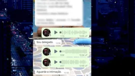 Vítima recebeu ameaças no WhatsApp