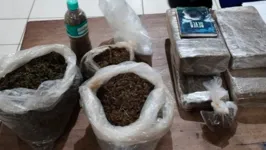 Droga foi apreendida durante ação da Polícia Militar em Tucuruí