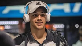 Joia santista tem 18 anos e é fã de Neymar