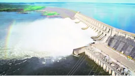 O Pará possui duas das maiores hidrelétricas do Brasil em seu território, como a usina de Tucuruí (foto), além de Belo Monte