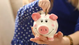 O cofrinho, tão usado por crianças para guardar dinheiro, vem dando lugar para a abertura de conta bancárias