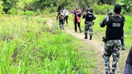 As buscas pela criança continuam na região