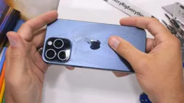 O iphone 15 pro max é mais frágil do que imaginamos.