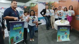 O livro “As aventuras de Superlimpo e Crespinha” foi lançado na  26ª edição da Feira Pan-Amazônica do Livro e das Multivozes, em Belém.