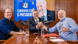 Lula falou sobre o evento durante live semanal, ao lado do Jornalista Marcos Uchôa e do Ministro de Estado da Secretaria de Comunicação Social da Presidência da República, Paulo Pimenta