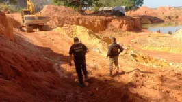 Quatro garimpos foram fechados em Cumaru do Norte, no sul do Pará.