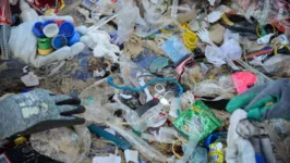 No Dia Mundial de Limpeza de Rios e Praias - CleanUp Day, voluntários recolhem lixo na praia de Copacabana, na zona sul da capital fluminense