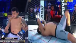 Lutador Miguel Grijalva se machucou antes do combate começar