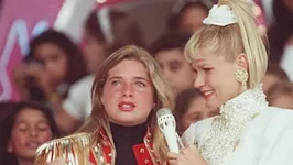 Xuxa e Leticia Spiller eram as grandes estrelas do "xou da Xuxa" em 1991.