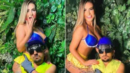 Andressa Urach e o "Pistolinha".