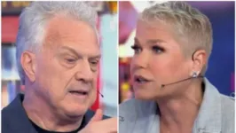 Xuxa não gostou nem um pouco das palavras do apresentador