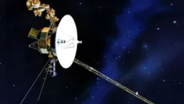 A sonda Voyager 2 foi lançada em 1977 com o objetivo de explorar planetas externos