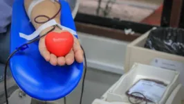 As doações de sangue podem ser feitas em qualquer unidade do Hemopa.