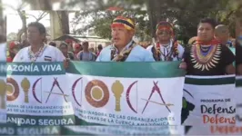 Manifestação é em defesa da Amazônia
