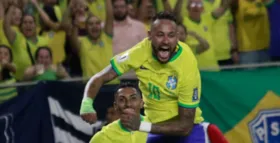 Imagem ilustrativa da notícia Foi Sal! Neymar faz história e Seleção goleia em Belém 