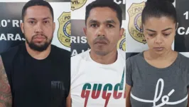 Três pessoas foram presas na manhã desta quinta (17) em Marabá