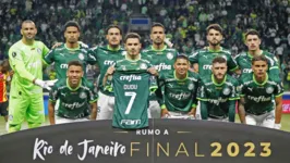 Jogadores homenagearam Dudu, que se lesionou e não deve mais jogar na temporada