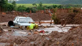 O subdistrito de Bento Rodrigues, em Mariana, foi assolado pelo rompimento da barragem de rejeitos da mineradora Samarco em 2015.