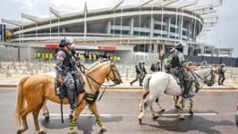 Policiamento estará intensificado aos arredores do Mangueirão