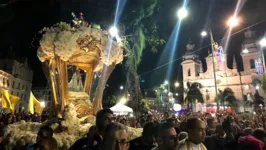 Berlinda não terá tradicional volta na praça da Sé, como era feito de costume.