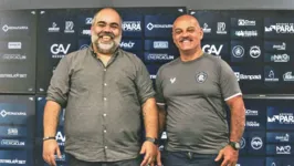 Agnaldo de Jesus, o "Seu Boneco", foi apresentado como novo coordenador técnico do Leão Azul pelo presidente do Remo, Fábio Bentes