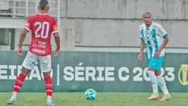 Nino Paraíba atuou apenas 46 minutos pelo Paysandu, no jogo contra o América-RN.