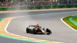 Na RBR, Max Verstappen foi o mais rápido