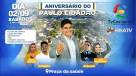 Festa de aniversário do apresentador será com muito serviços e música para os telespectadores