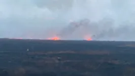 Os focos de incêndio são diárias em várias regiões da ilha.