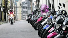 Em todo o país, houve um aumento no emplacamento de motos de 20%, segundo a Abraciclo