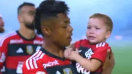 Bruno Henrique chamou atenção da torcida do Flamengo e das redes sociais