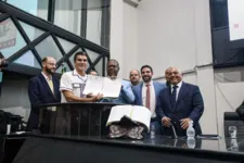 O governador Helder Barbalho assinou o documento junto com o ministro da Cidadania e Direitos Humanos, Silvio Almeida.