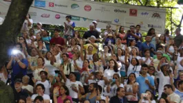 Público das arquibancadas é um show a parte na devoção à Nossa Senhora de Nazaré