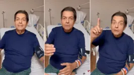 Faustão precisou ser internado e submetido a uma cirurgia.