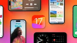 A nova atualização do iOS 17 chega aos antigos modelos do iPhone