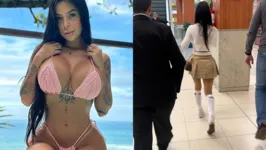 Jaiane Lima conta  como foi expulsa de shopping pir causa da roupa