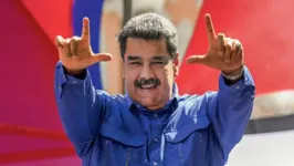 Nicolás Maduro, presidente da Venezuela.