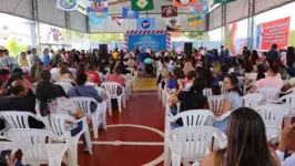 Centenas de pessoas participaram dos eventos de entrega das obras ocorridas na cidade