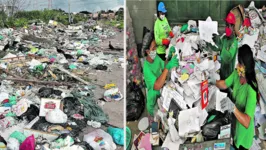 Lixo doméstico é jogado nas ruas sem uma readequação formam verdadeiros lixões, mas pode ser reciclado
